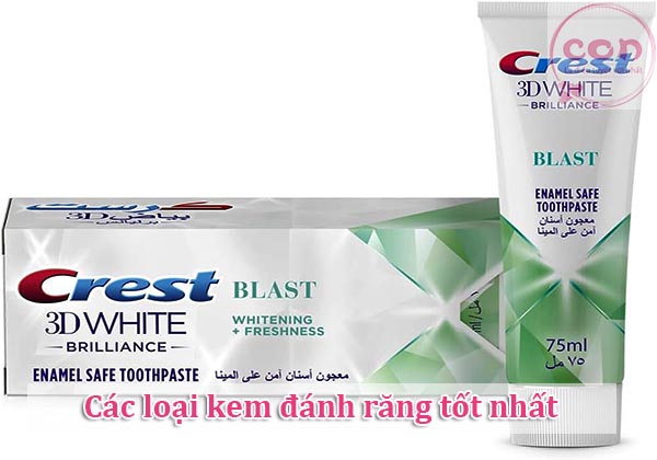 Kem đánh răng Crest 3D White Luxe Perfection