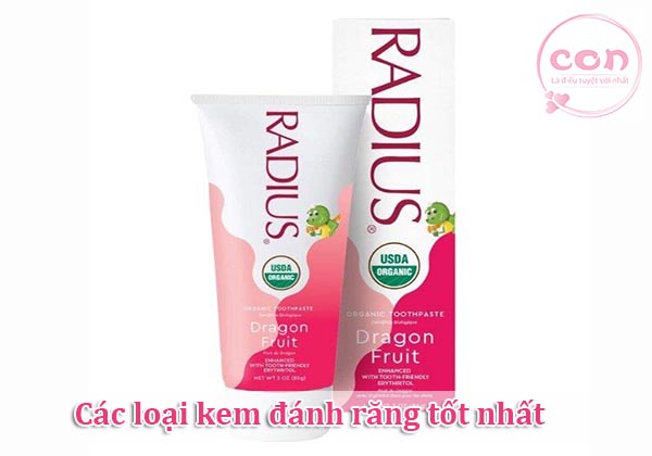 Kem đánh răng Radius Organic Toothpaste