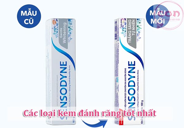 Kem đánh răng Sensodyne Gentle Whitening