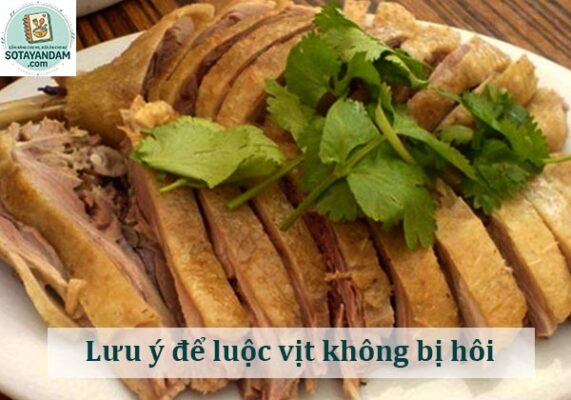 6 lưu ý để luộc vịt không bị hôi
